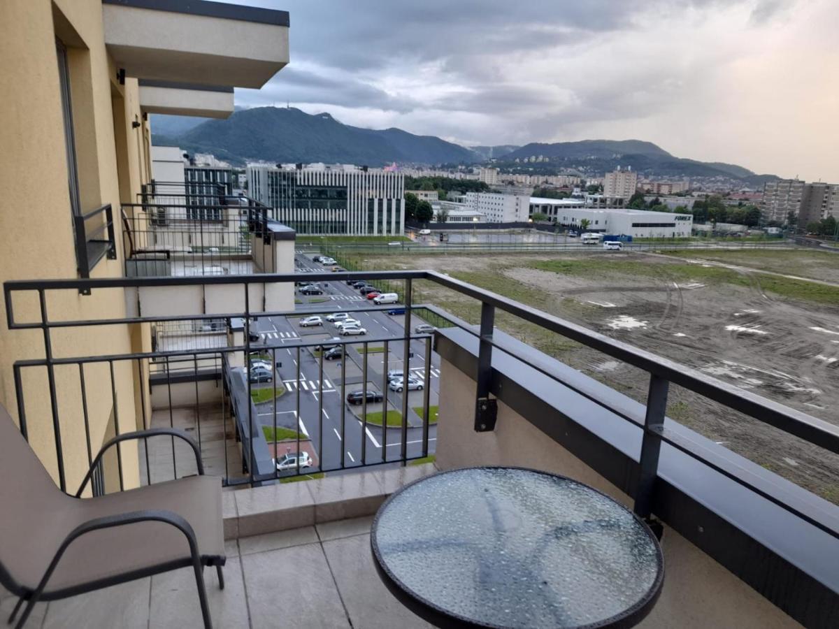 Luxury Panorama Apartament,Coresi Braşov Buitenkant foto