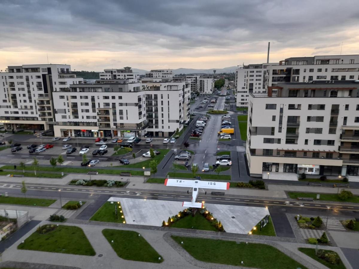 Luxury Panorama Apartament,Coresi Braşov Buitenkant foto