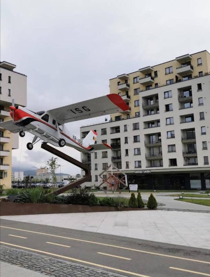 Luxury Panorama Apartament,Coresi Braşov Buitenkant foto