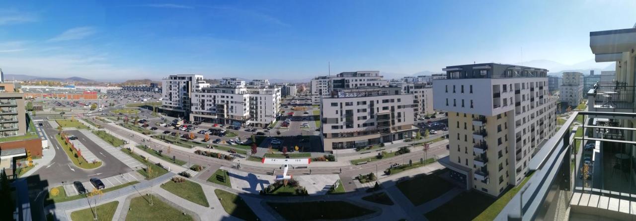 Luxury Panorama Apartament,Coresi Braşov Buitenkant foto